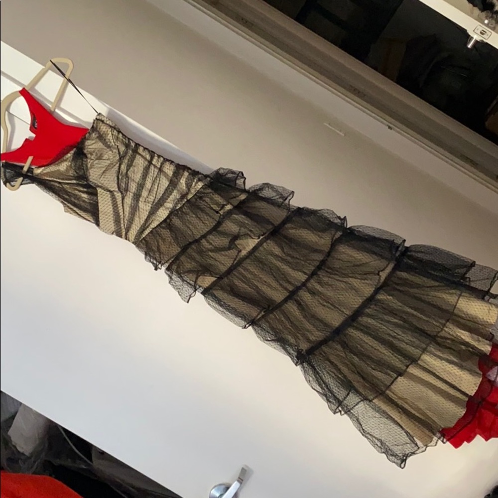 Black Dress. One shoulder